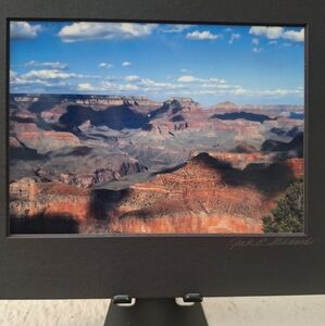 Grand Canyon Landscape Photo By Jack E. Stiddard 5x7/8x10 Blk Mat